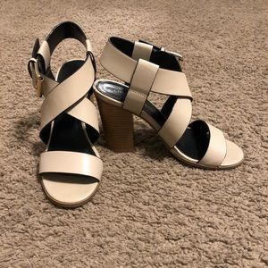 Strappy Block Heels